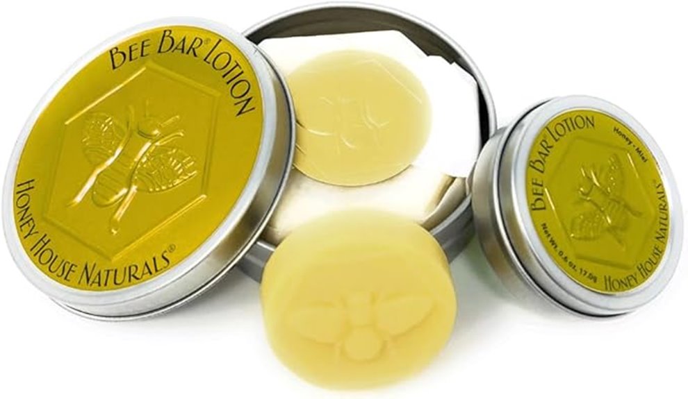Lotion Bars That Shine as Solid Moisturizers 9 honey bee vanilla duo