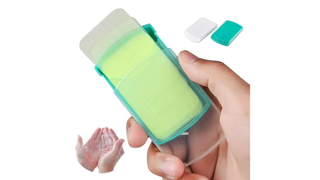 Best Biodegradable Soap Sheets for Campers & Hikers 3 hongyitime 100 portable soap