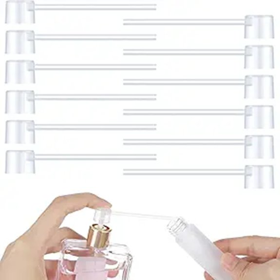 Best Refillable Atomizers for Toiletries: Mister vs Pump 14 honoson 12 pack perfume dispensers