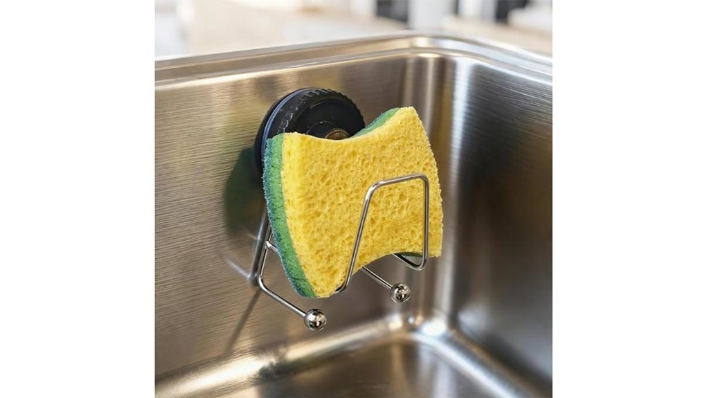 Sponge Holders for Travel Sinks (vented, quick‑dry): Keep It Dry 7 hooked stainless sink holder