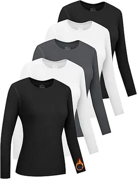 hoplynn women s long sleeve thermal