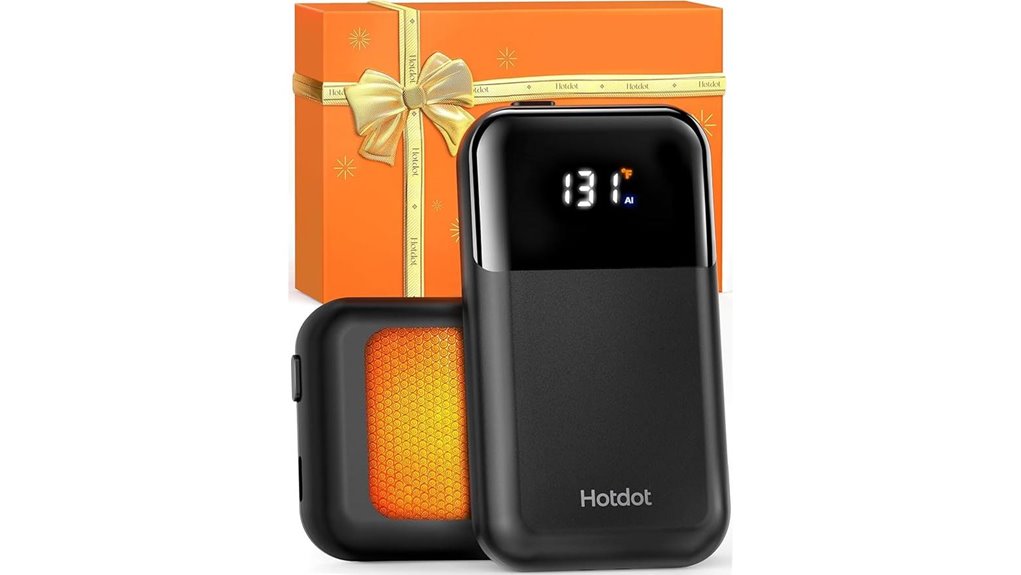 Best Hand Warmers (Rechargeable Electric) to Keep You Cozy 11 hotdot rechargeable hand warmers