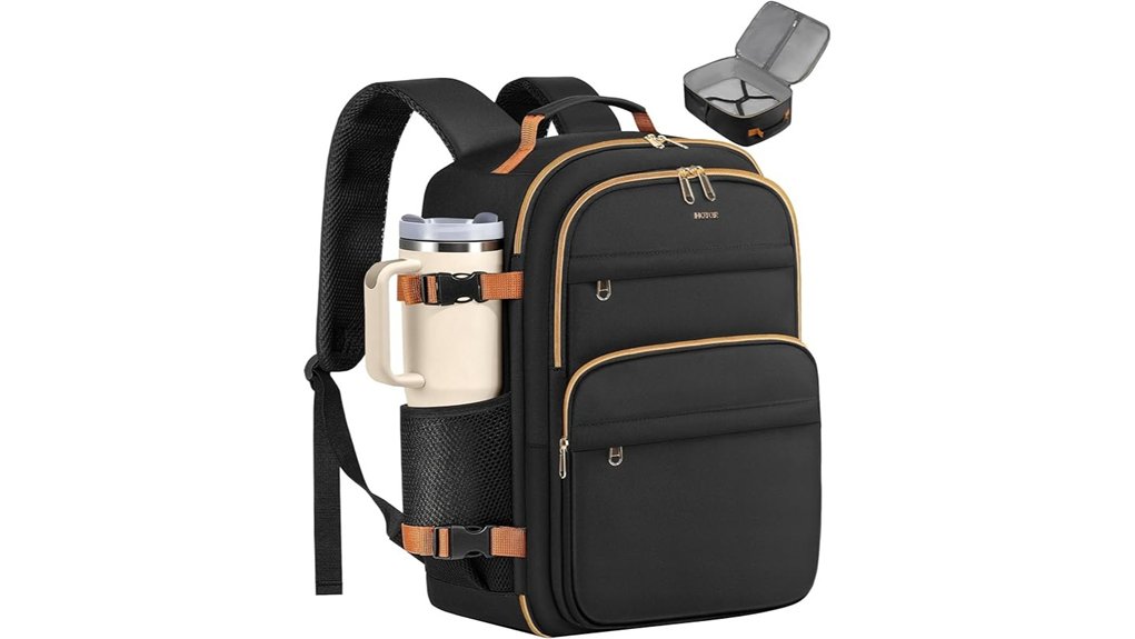 Airport-Friendly Travel Backpacks with Laptop Compartments 13 hotor 15 6 laptop backpack