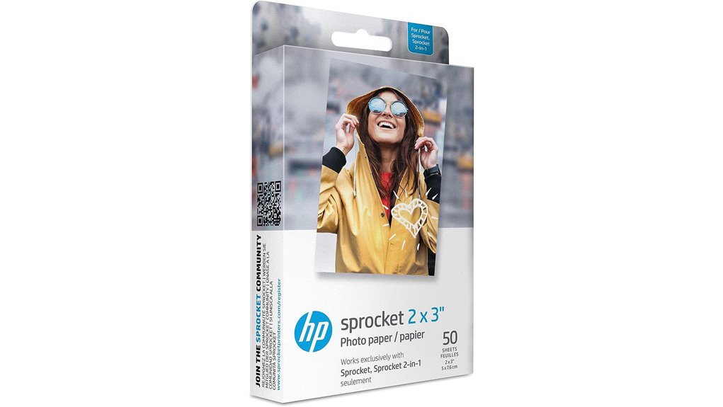 hp sprocket 2x3 zink