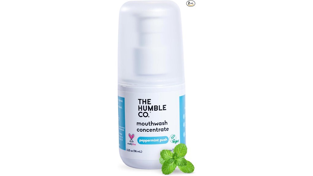 Mouthwash Alternatives for Travel: Tabs & Concentrates Refresh 4 humble peppermint mouthwash concentrate