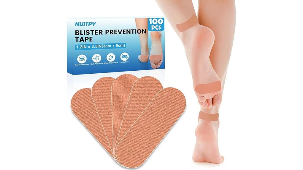 Must‑Have Blister‑Prevention Tapes for Walking Vacations 2 hundred blister tapes 1 2x3 5