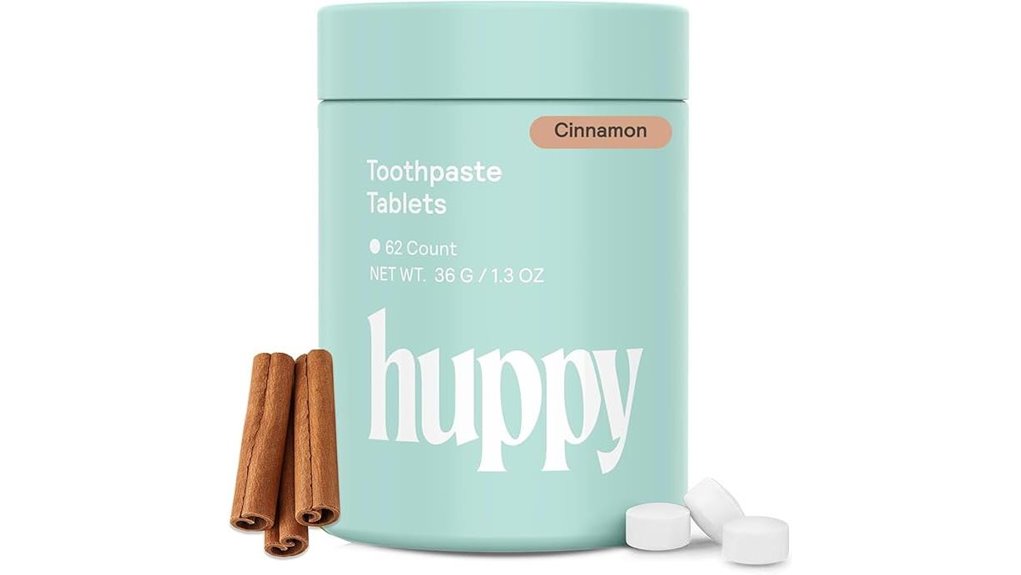 Top Toothpaste Tablets for Carry‑On: Taste & Texture 9 huppy cinnamon nano tablets