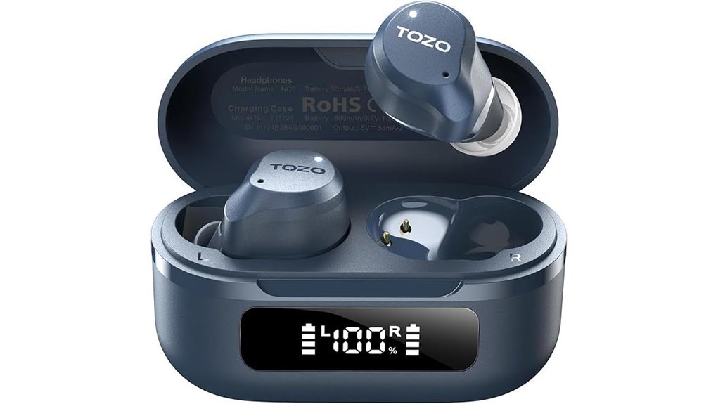 Must-Have Earbuds for Travel (Battery + Noise Reduction) 9 hybrid noise cancelling earbuds