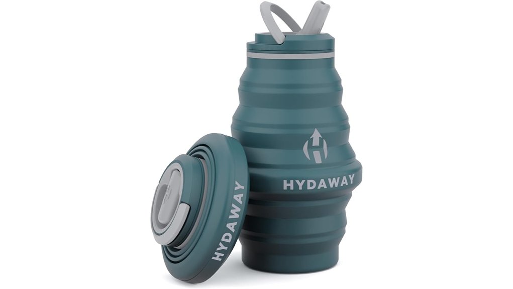 Top Collapsible Silicone Water Bottles for On-the-Go Hydration 10 hydaway 17oz collapsible bottle