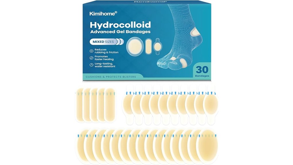 Top Blister Kits Travelers Trust for Prevention & Treatment 10 hydrocolloid gel blister bandages