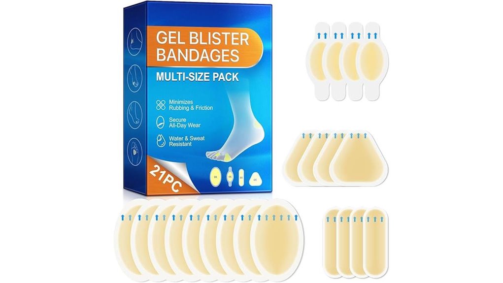 The Best Strong‑Adhesive Blister Pads That Stay On 7 hydrocolloid gel blister bandages