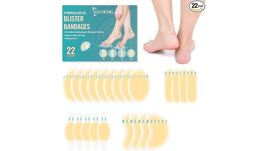 The Best Strong‑Adhesive Blister Pads That Stay On 5 hydrocolloid waterproof blister bandages