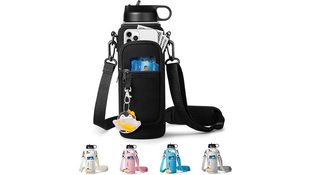Water Bottles That Fit Backpack Side Pockets – Expert Picks 12 hydroflask bottle phone sling