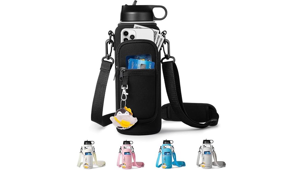 Top Hands-Free Hydration Bottle Slings for Travelers 4 hydroflask bottle phone sling