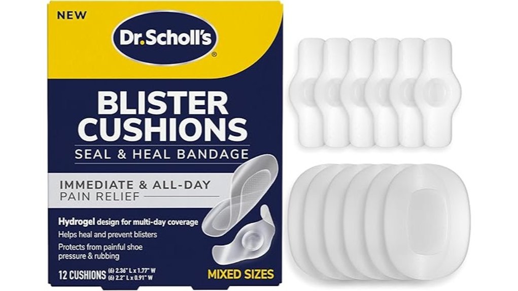 hydrogel blister cushions pack