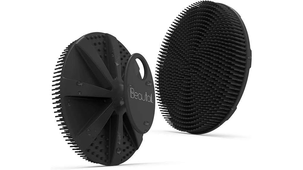 hygienic gentle silicone scrubber