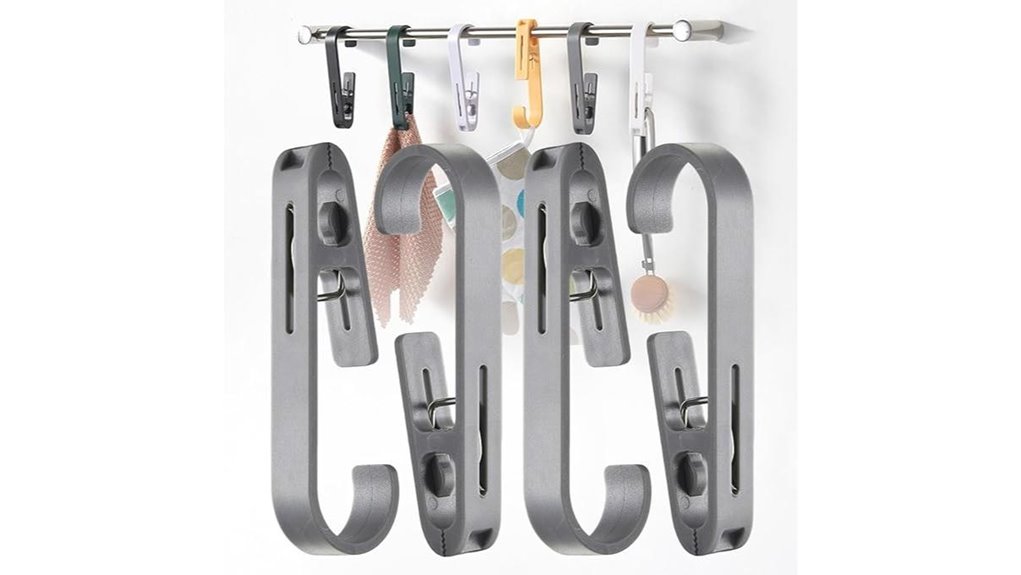 Top Shower Shoe Drying Hooks (Clip-On) That Won’t Fall Off 5 ibetterlife heavy duty hooks