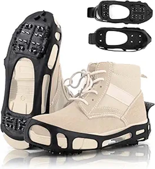 Best Traction-Friendly Winter Boots for Travel Lightweight 8 ice cleats for snow