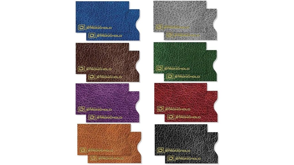 id stronghold rfid leather