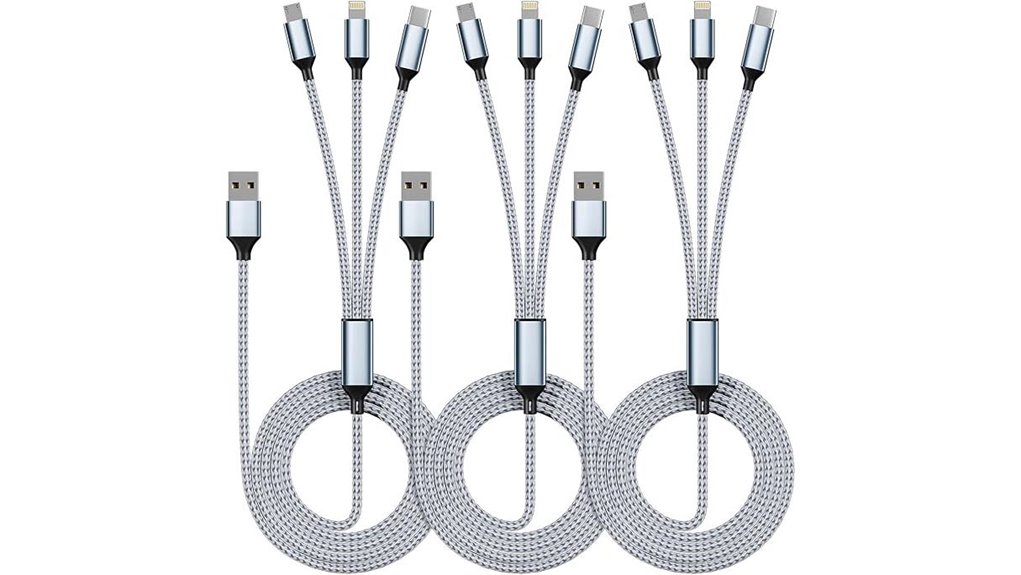 idison 3pack 4ft cable