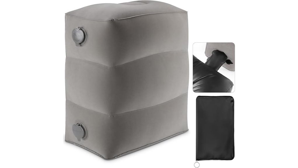 inflatable 3 layer foot rest