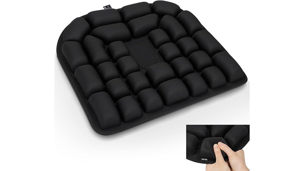 Best Seat Cushions for Economy Flights (Compact Support) 13 inflatable airplane travel cushion