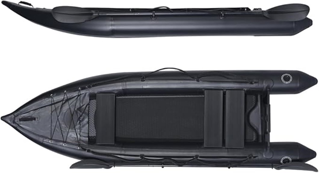 inflatable fishing kayak duo