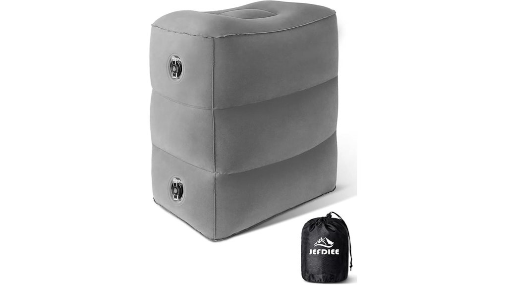 inflatable kids airplane footrest