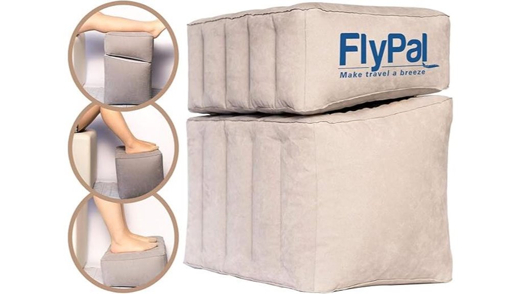 inflatable kids airplane footrest