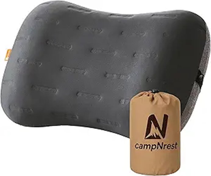 Best Camping Pillows: Inflatable vs Compressible Guide 10 inflatable neck lumbar pillow