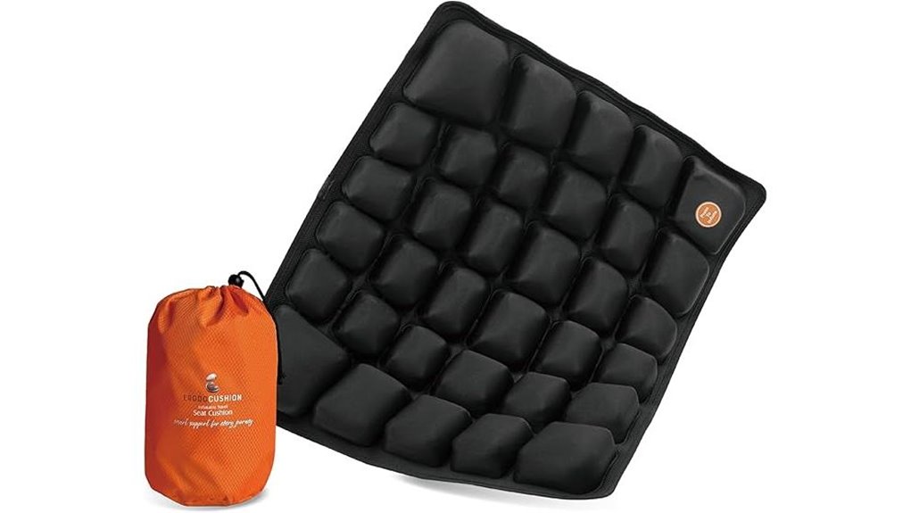Best Seat Cushions for Economy Flights (Compact Support) 10 inflatable seat cushion pump