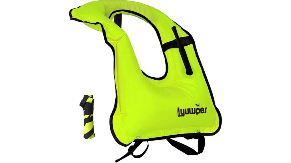 Top Snorkel Vests Travelers Can’t Live Without 1 inflatable snorkel vest 220lb