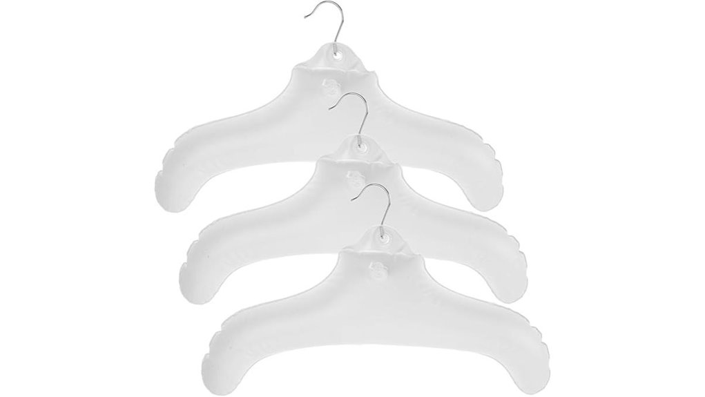 inflatable travel clothes hanger