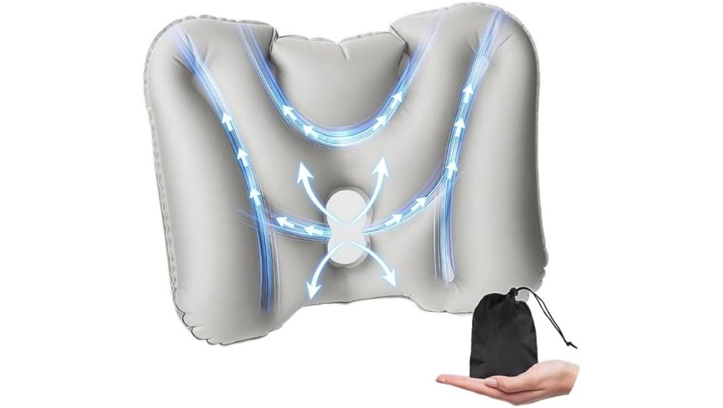 Must‑Have Inflatable Lumbar Pillows for Travel Seats 14 inflatable travel lumbar pillow