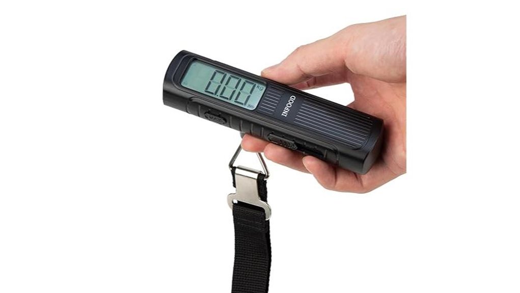 infood battery free 110lb scale