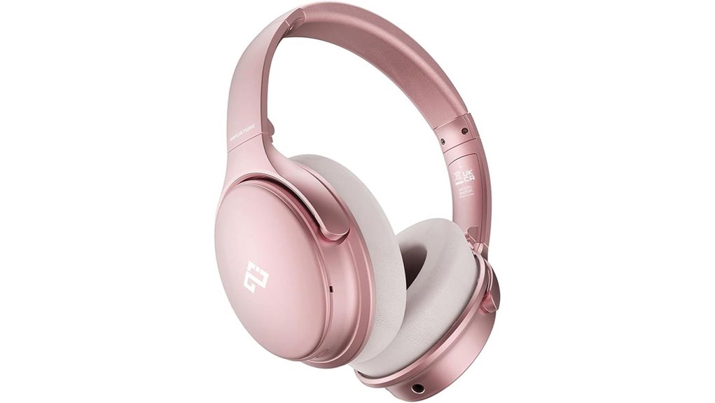 Best Noise-Canceling Headphones for Flights That Deliver Comfort 10 infurture pink anc bluetooth