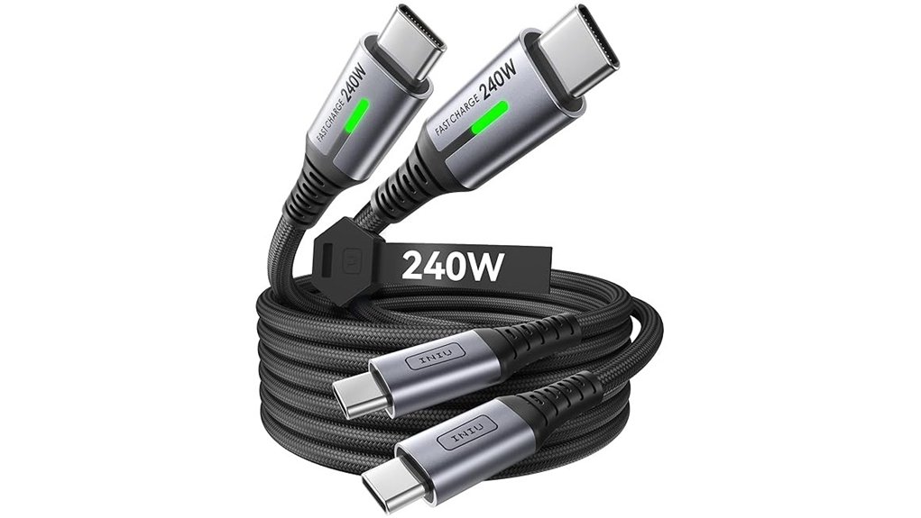 iniu 240w black cable