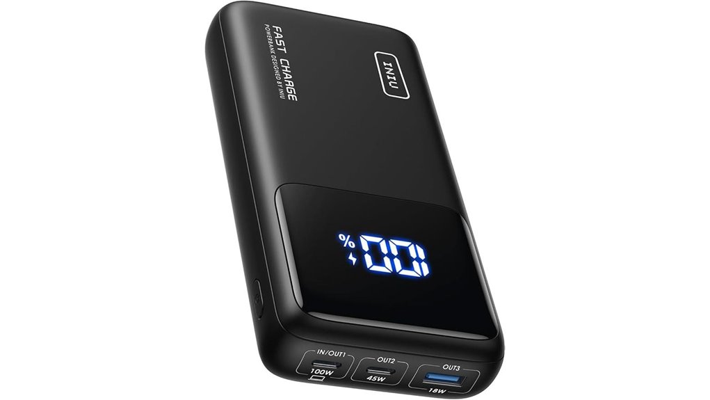 Top USB‑C PD Power Banks That Charge Laptops 2 iniu 25kmah 100w powerbank