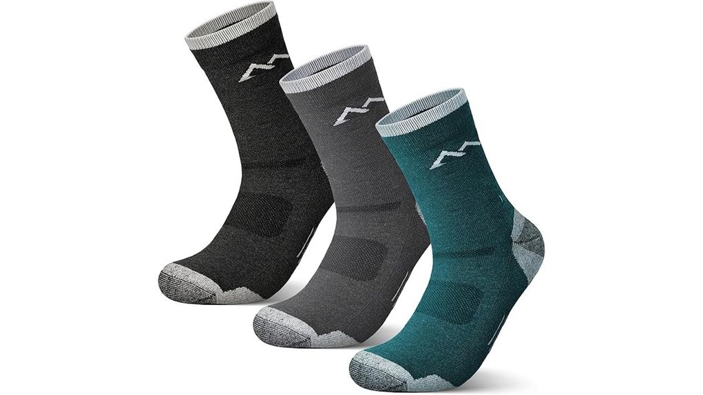 Best Travel Merino Socks That Combat Odor 11 innotree 3 pack merino hiking