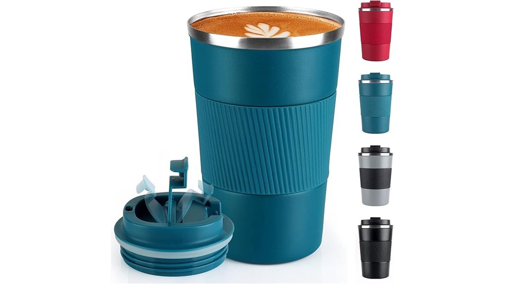 Top Travel Coffee Mugs (Spill-Proof Lids) on the Go 11 insulated 12oz stainless steel