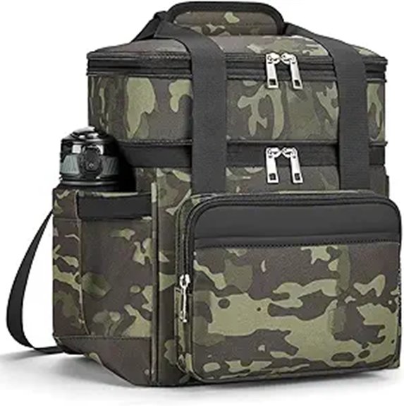 Compact Cooler Totes That Keep Your Picnic Snacks Fresh 14 insulated 15l camo bag