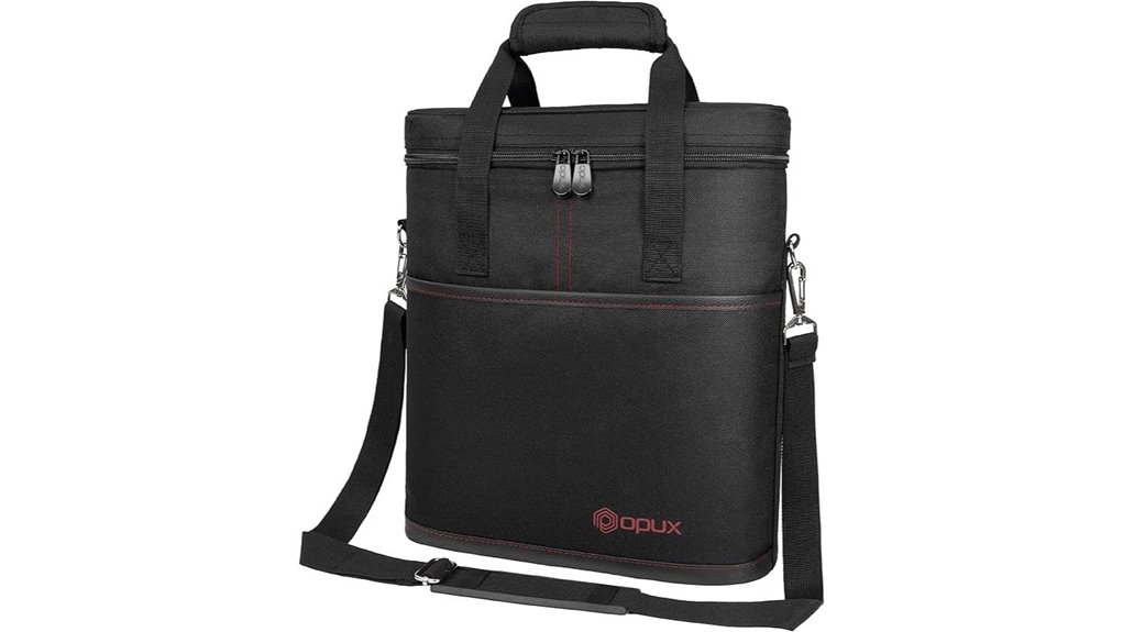 Best Insulated Wine Totes to Keep Your Picnic Sip Fresh 11 insulated 3 bottle black tote