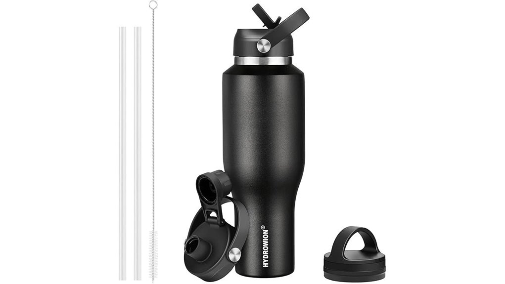 Best Insulated Water Bottles That Fit Cup Holders 4 insulated 40oz leakproof bottle