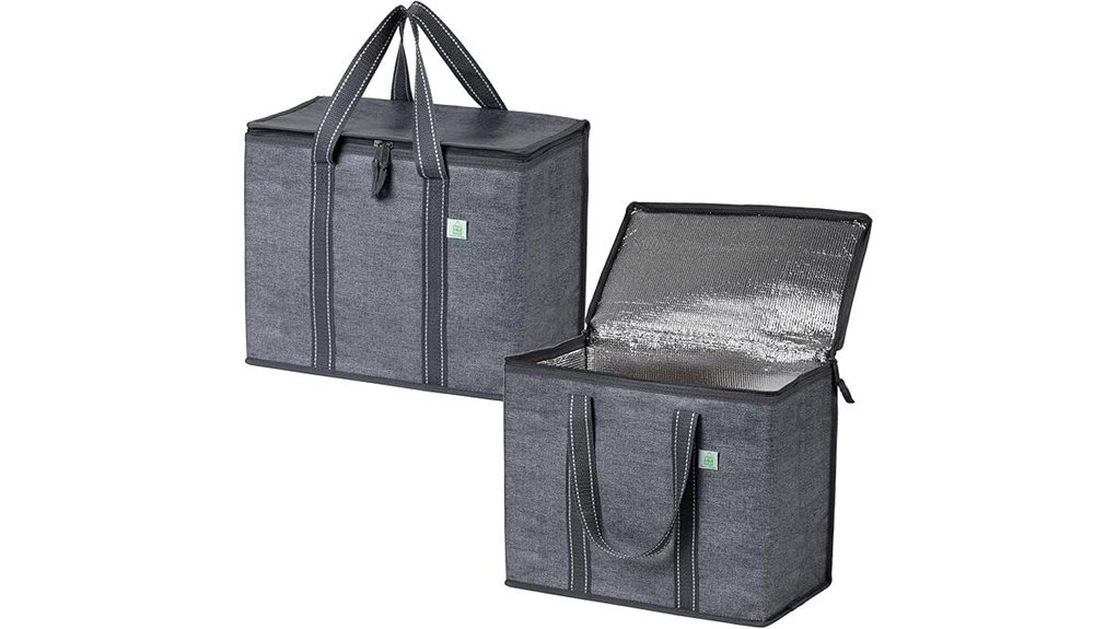 Best Insulated Grocery Tote (folding) to Keep Your Food Fresh 14 insulated collapsible cooler bags