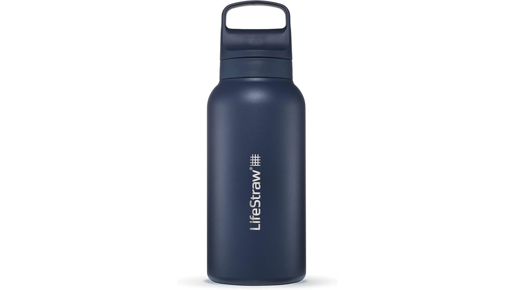 Portable Water Filters for Travelers: Straw vs Bottle 4 insulated stainless steel filter