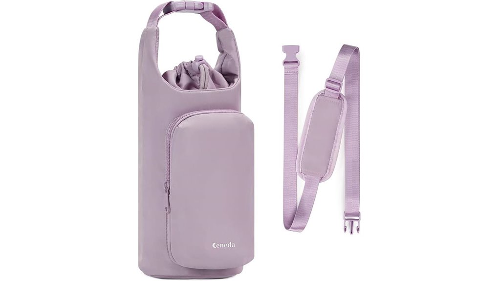 insulated water bottle carrier phone