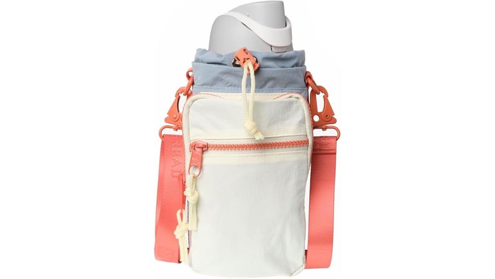 Top Hands-Free Hydration Bottle Slings for Travelers 14 integrated wallet bottle sling