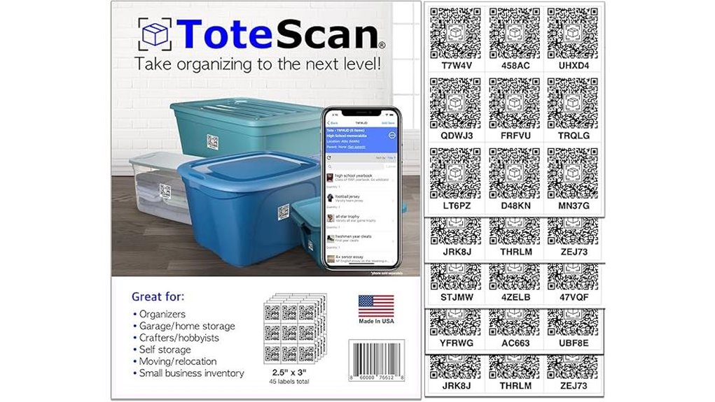 Best Packing Cube Labels and Tags That Make Finding Items Quick 4 intelligent qr storage labels