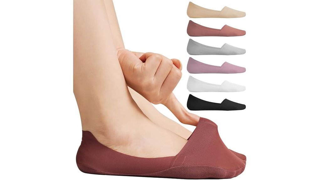 Best No-Show Socks That Don’t Slip (Multipacks) 5 invisible no show nylon socks