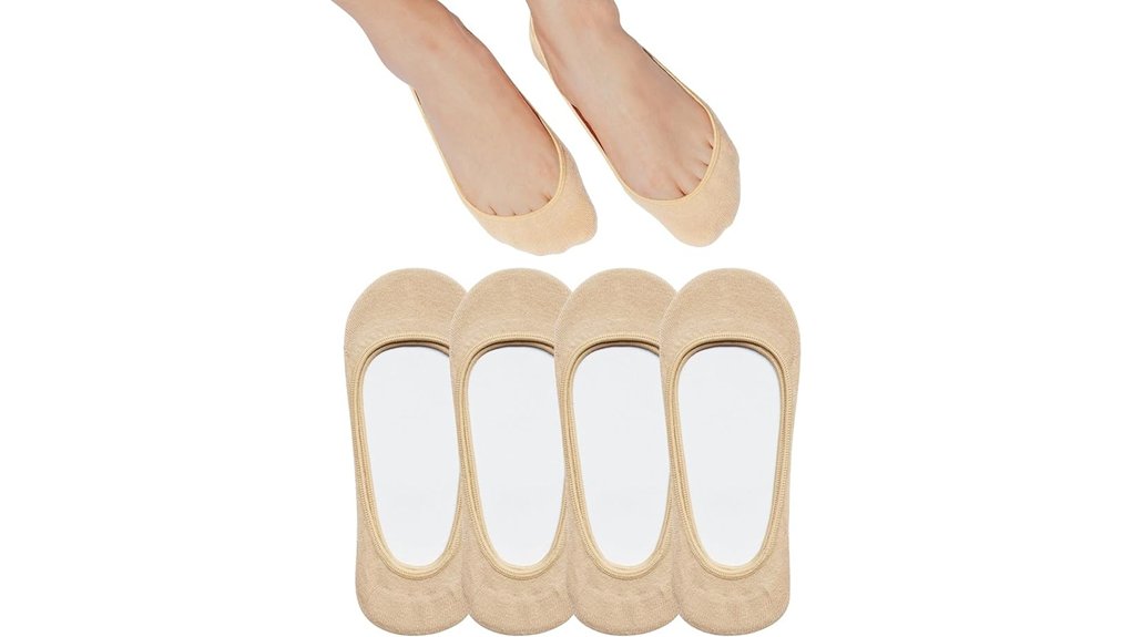 Best No-Show Socks for Travel—Slip-Free & Smell‑Free 9 invisible non slip six day socks
